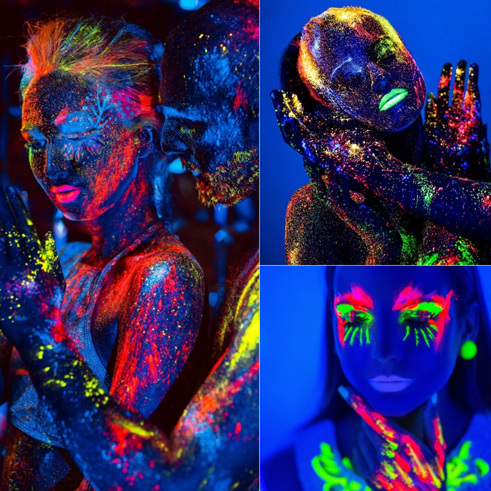 UV Glow Face & Body Paint Kit 8-Colors – Things That Glow Store